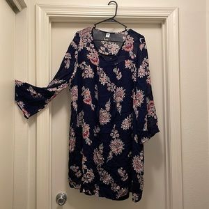 Two piece Blue Dress